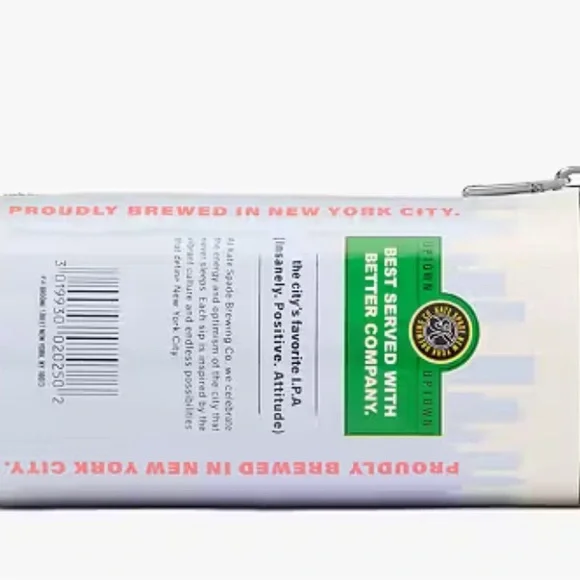 KATE SPADE SNACK TIME METALLIC POCHETTE - Picture 6 of 7